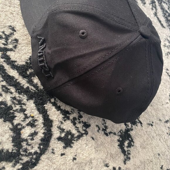 AUTHENTIC AMIRI MA QUAD CRYSTAL CANVAS HAT - Picture 6 of 6